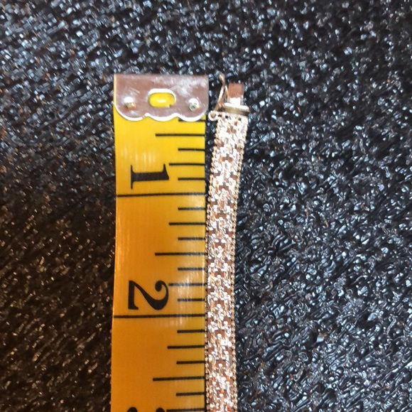 Stunning High Shine 925 Italy M Weaved Bracelet With Clasp & Security Clasp - Picture 4 of 12